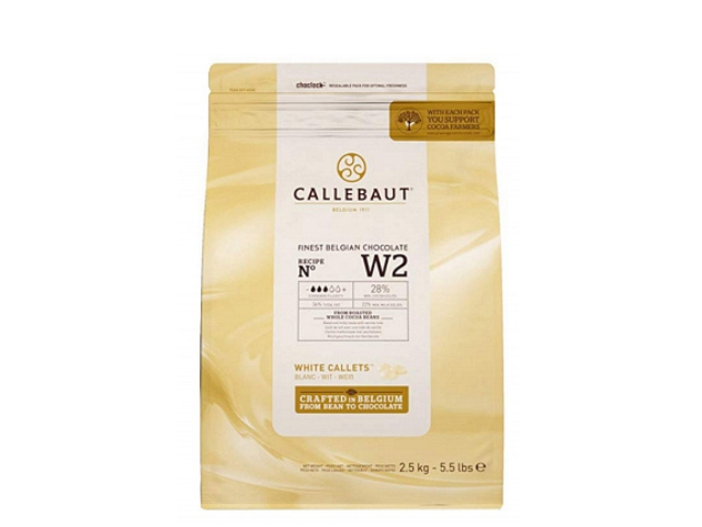 Chocolat blanc 28% Callebaut