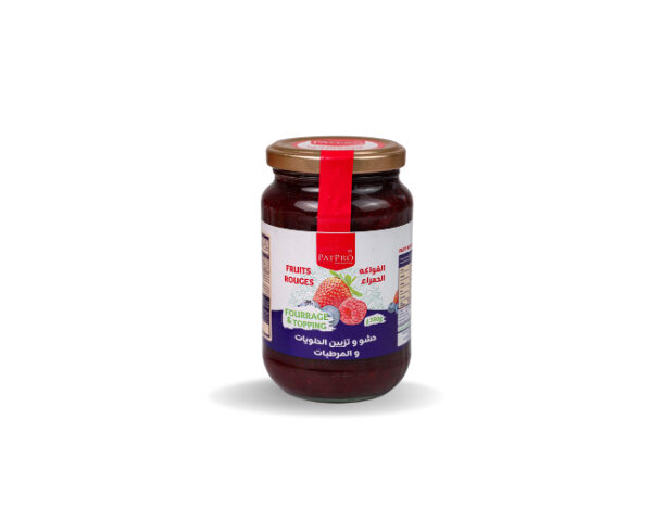 Fourrage fruits rouges 380g